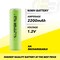 Exell Battery 1.2V AA 2200mAh Rechargeable NIMH Flat Top Battery EBC-502-0 - alternate 3
